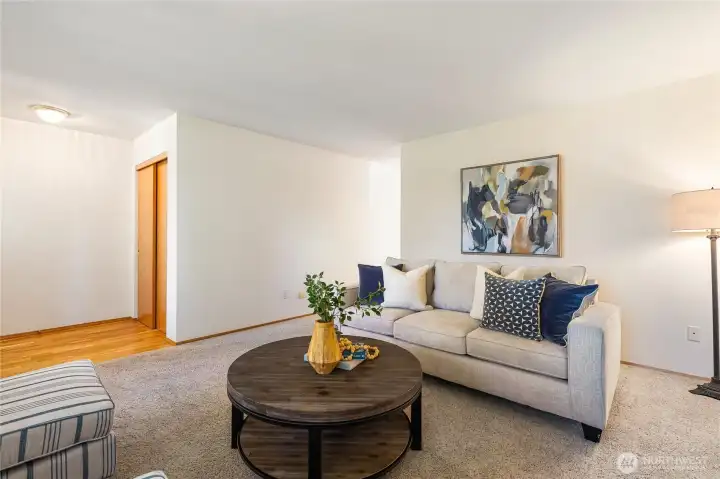 Large front living room Large front living room