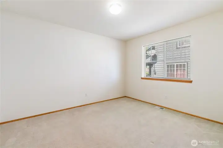2nd bedroom, good size 2nd bedroom, good size