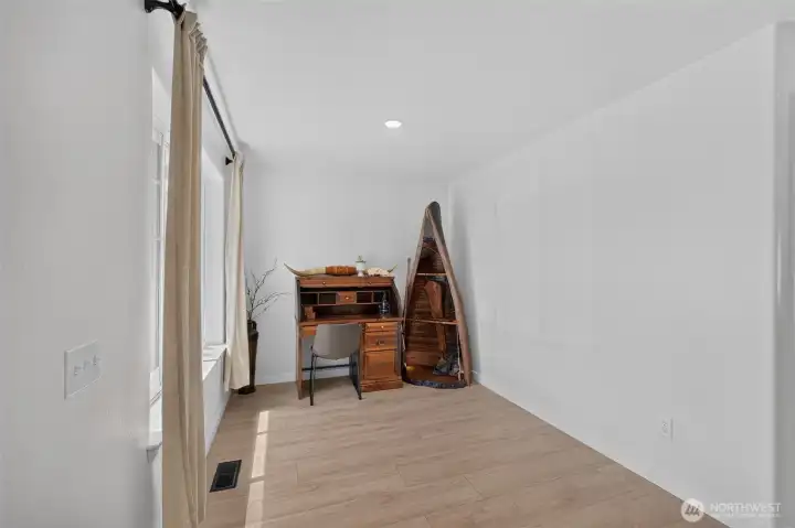 Just inside the front door this space offers many options - formal living room, playroom, den - whatever fits your lifestyle