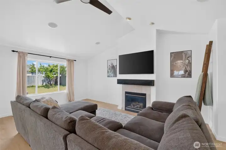 This home has been updated including white painted doors and millwork - which makes a huge impact and gives the home a modern and clean feeling