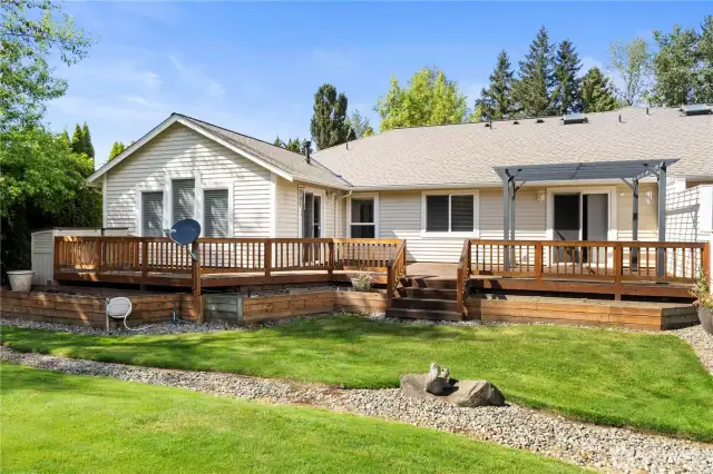 Backside of Home