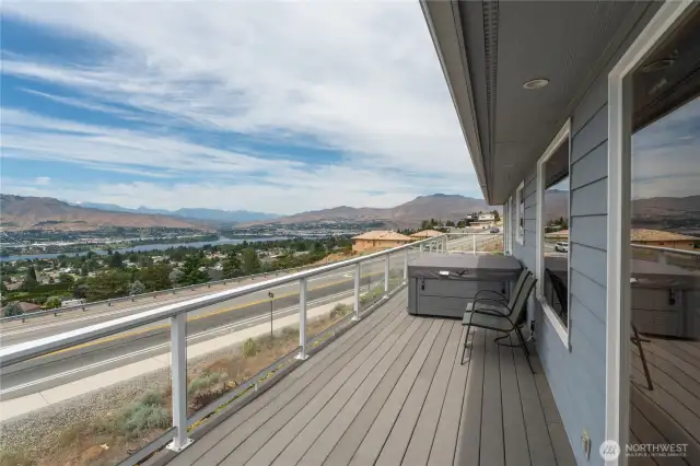 Views for miles!