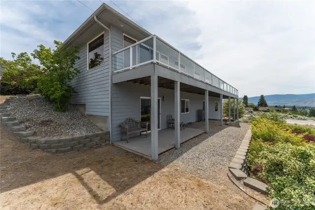 Back side of home.