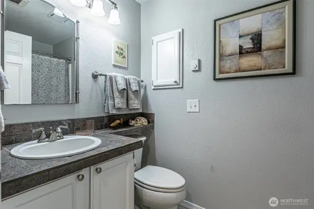 Full second bathroom