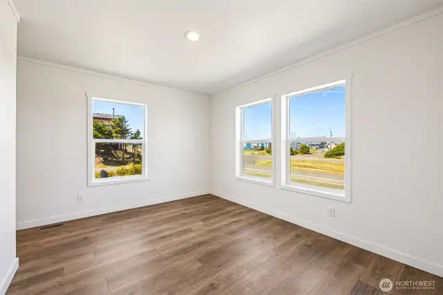 Dining Room with flow access to living room & kitchen
