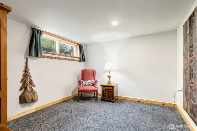 Lower level bedroom