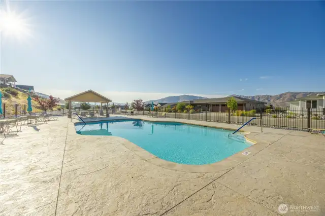Upper Pool and Tennis/Pickleball Courts
