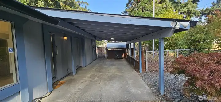 Large carport with ability to enclose
