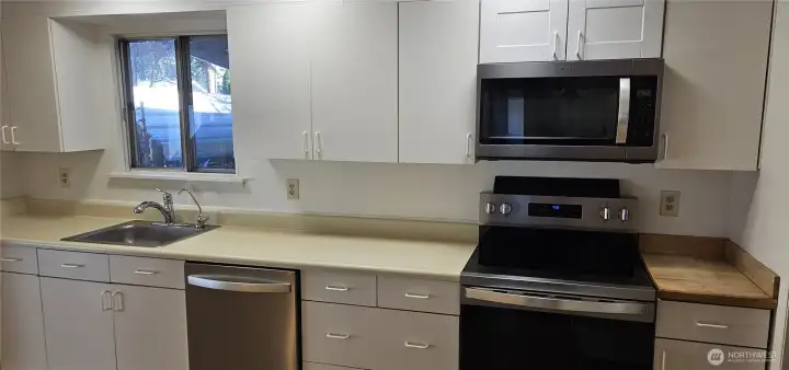 New appliances to include dish washer, microwave, and convection oven.
