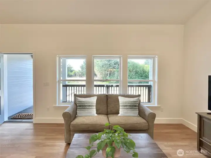 Have a seat and relax in the Living Room