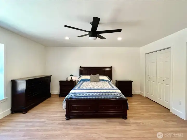 Built to Owners Special Request to extend the Primary Bedroom and Garage