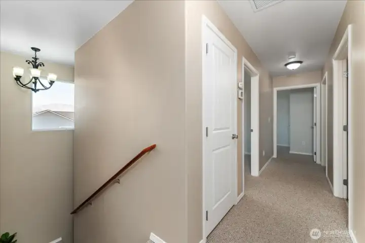 Four upstairs bedrooms