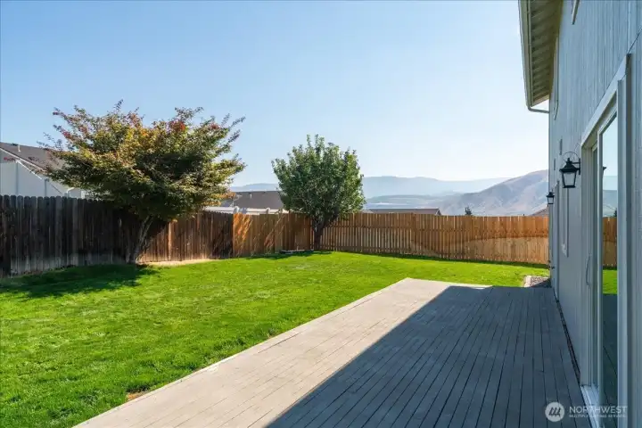 Back deck