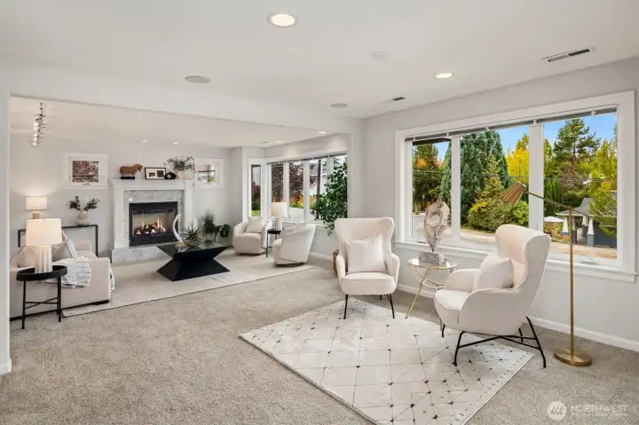 Open concept great room!