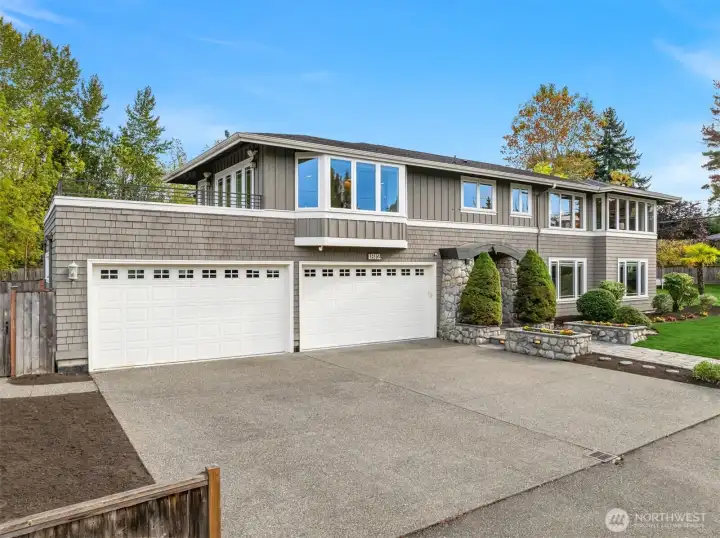 4 car garage fits all your toys, gears, and more!