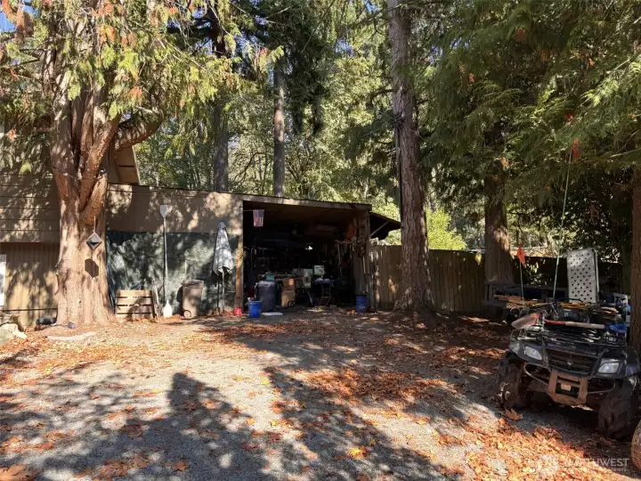 Potential for additional covered parking