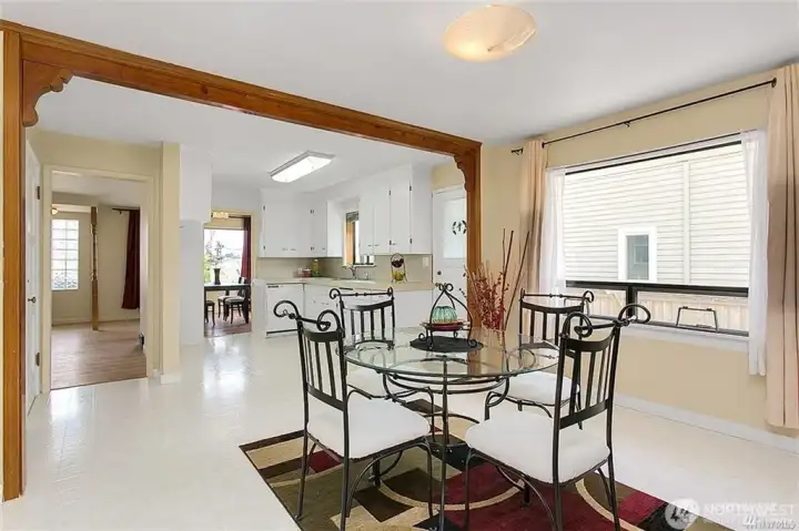 Dining room off kitchen