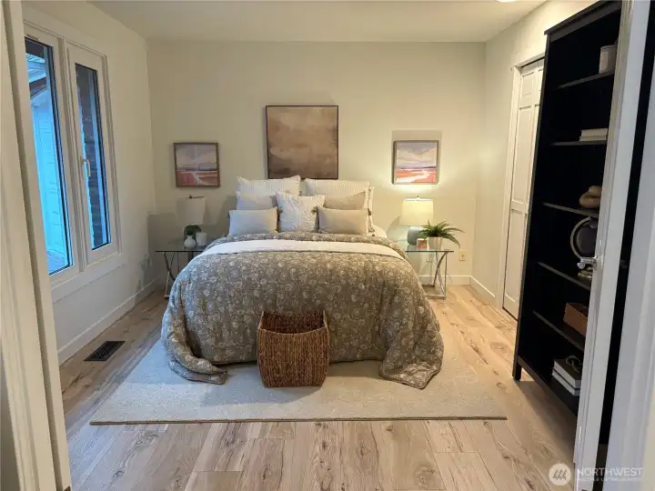 4th bedroom is located on main floor