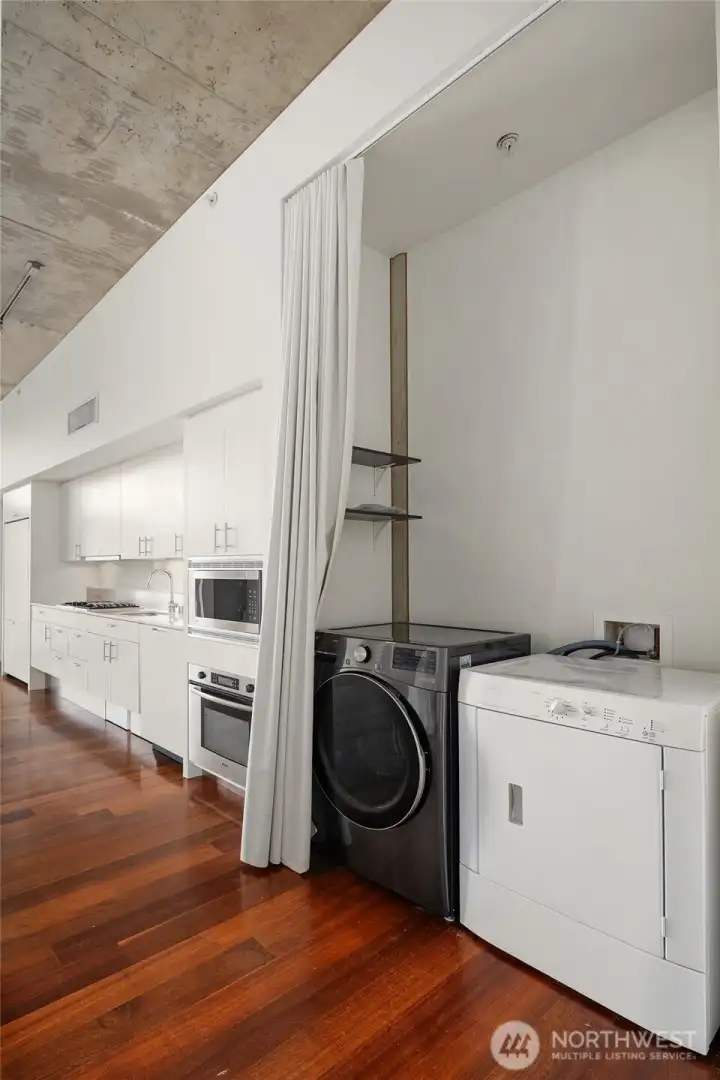 In-suite washer dryer