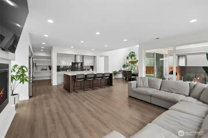 Another view of the main living areas