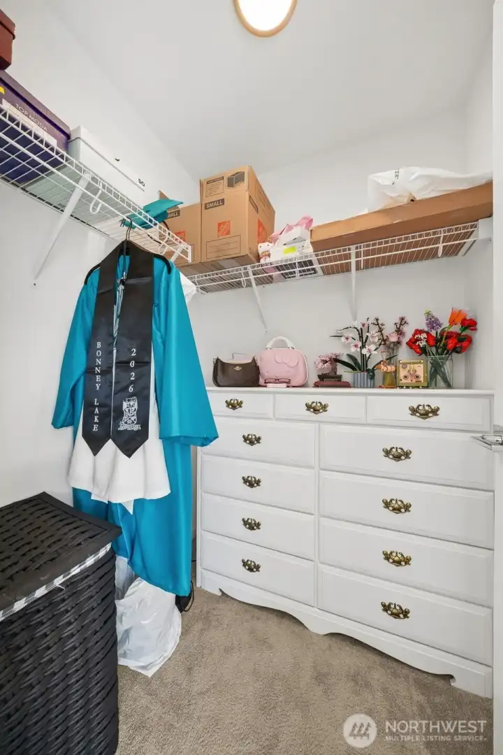 Bedroom 2 walk in closet