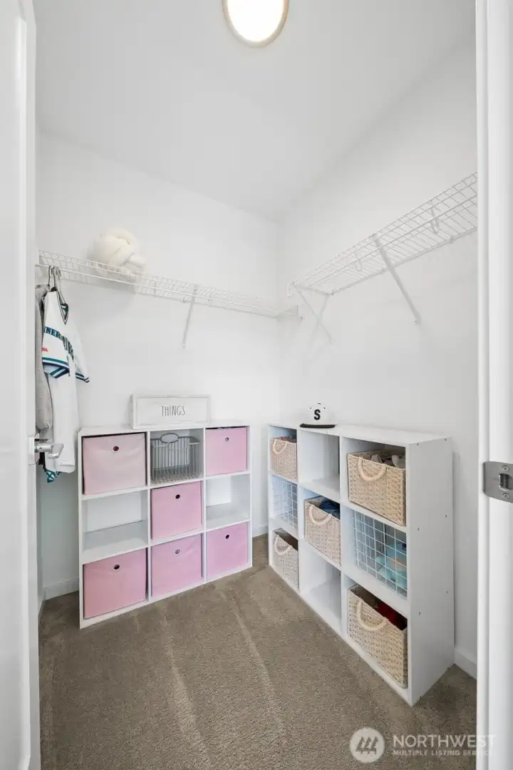 Bedroom 3 walk in closet