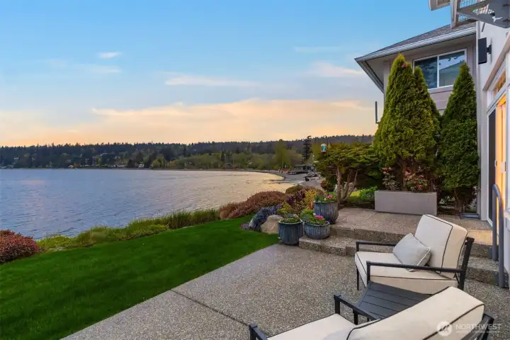 The sunsets are truly magical...