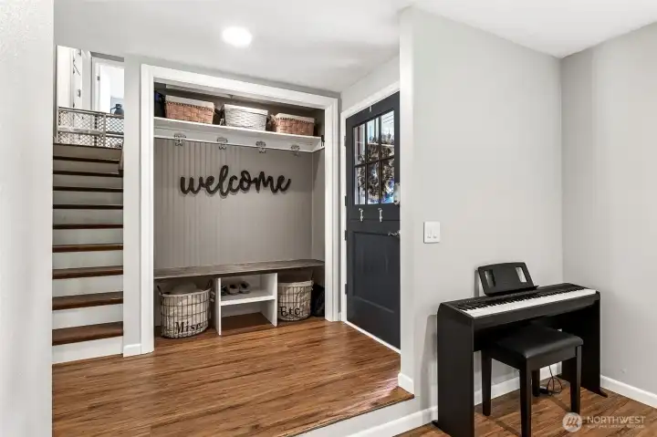 Welcoming Entry