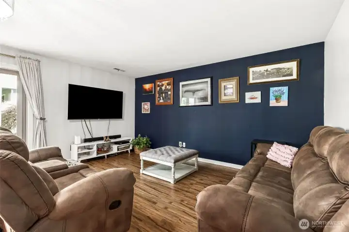 Lower Level Family Room Walks out to Covered Patio