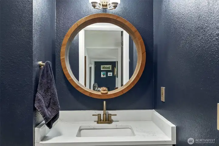 Powder Room on Main Floor