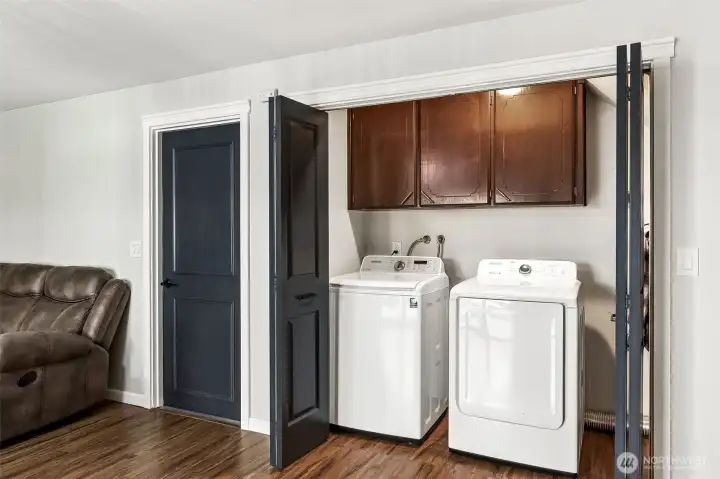 Laundry on the Lower Level