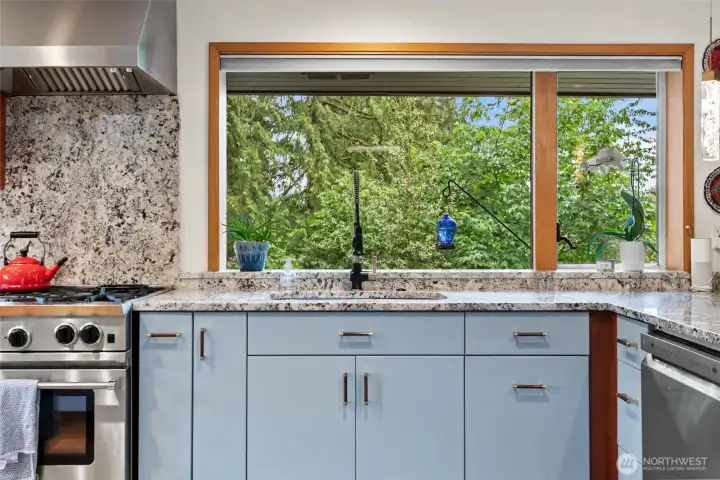 Expansive picture windows invite the outdoors in, creating a peaceful backdrop for everyday living. Expansive picture windows invite the outdoors in, creating a peaceful backdrop for everyday living.