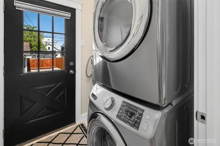 Main floor washer/dryer