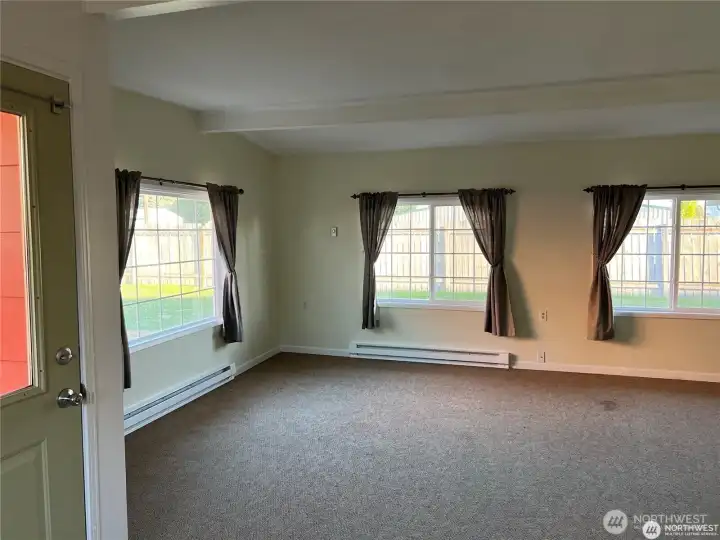 Another view of the living area.
