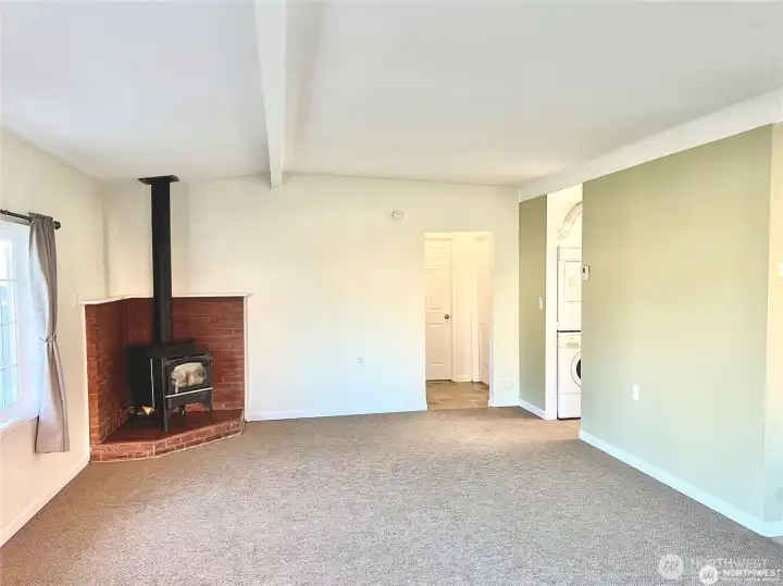 This home features natural gas for heating.
