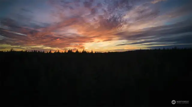 Sunset on the Island.
