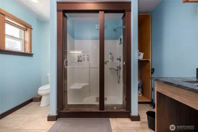 Upstairs bathroom.