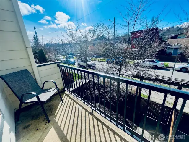 Outdoor balcony