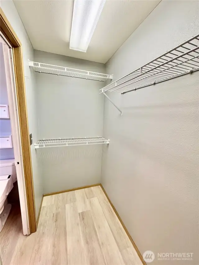 Primary Walk-in Closet