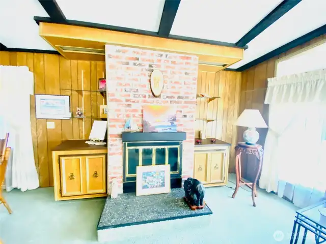 Fireplace in Living Room