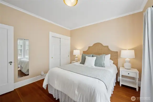 The second bedroom.