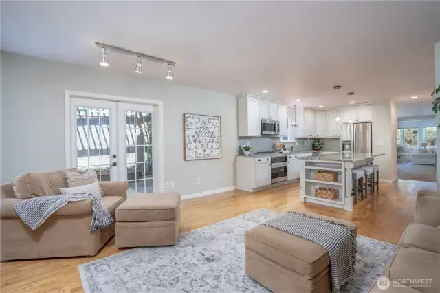 Spacious family room!