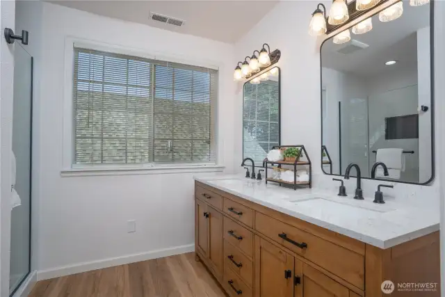Brand new primary bathroom