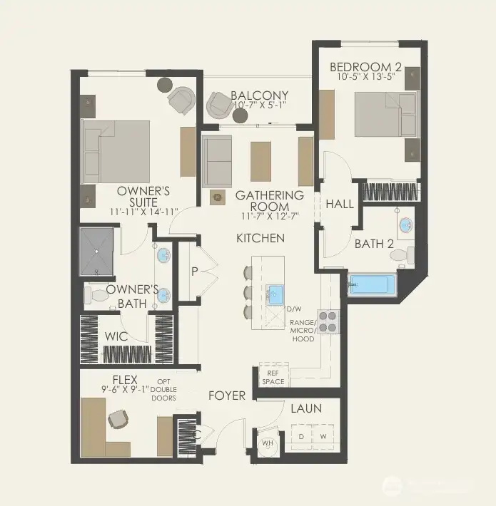 Bellingham floorplan