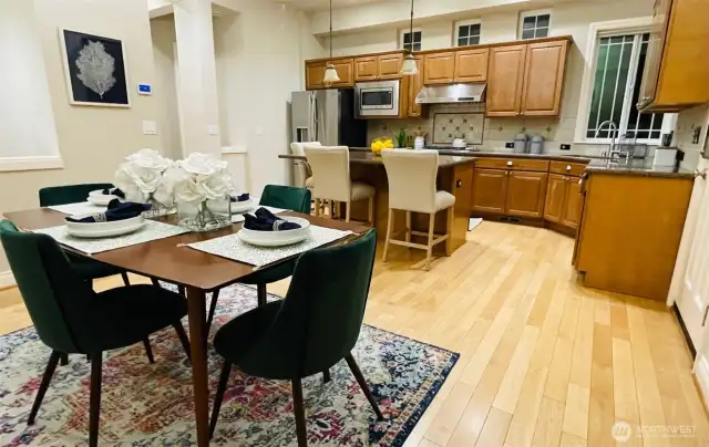 Lots of space to entertain