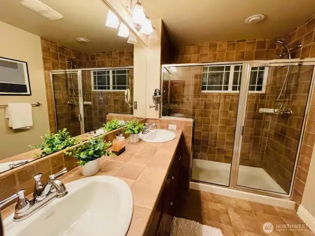 Double vanity!