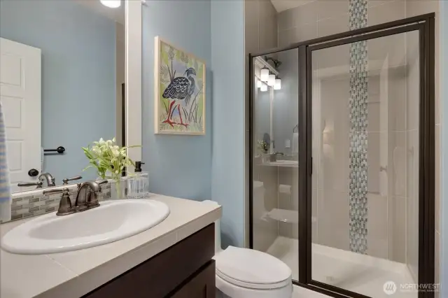 Downstairs Powder Room.