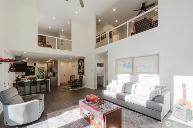 Inside, you'll find SPC flooring thru out the main floor, combining durability with a clean, contemporary look.