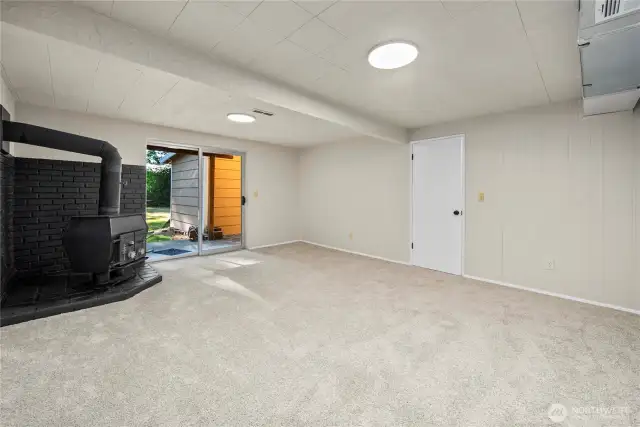 downstairs bonus room