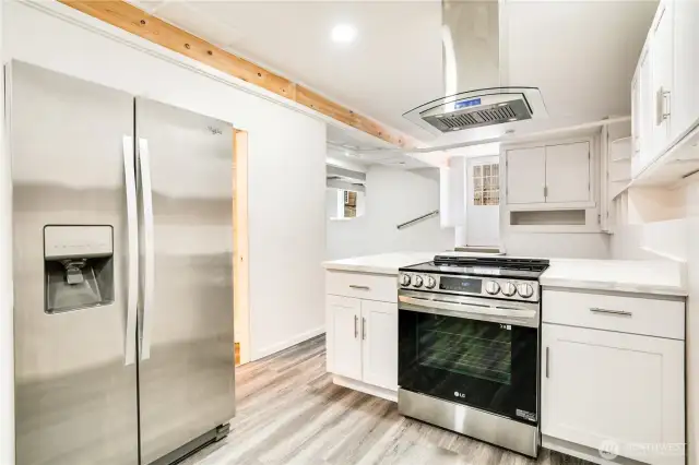 The LVP flooring continues through the whole lower level and makes for easy maintenance! This space offers endless opportunity and potential to fit your needs and lifestyle!